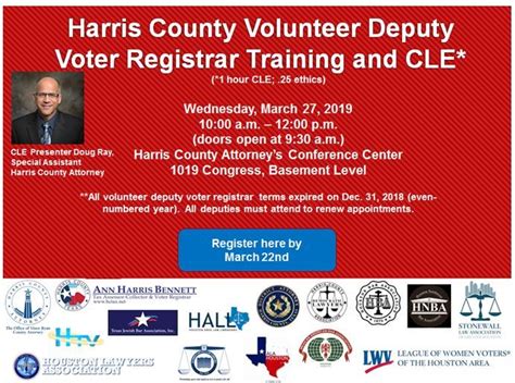 Harris County Volunteer Deputy Registrar